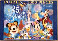 Puzzle 1000 Clementoni Disneyland 25 years of stars (-1) Mickey