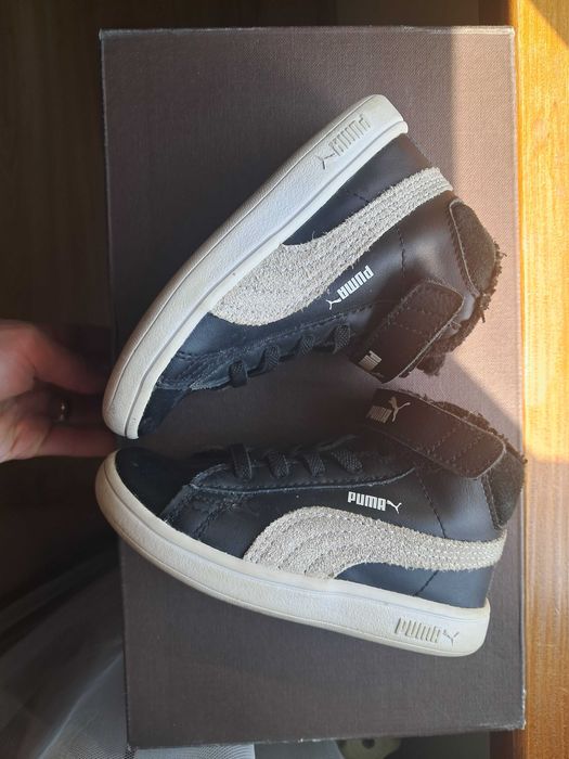 Хайтопи 3 пари!!! Теплі Puma Zara черевички 23 розмір 14,5 см