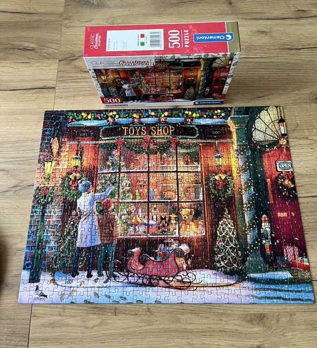 Puzzle clementoni classic christmas collection 500 elementów