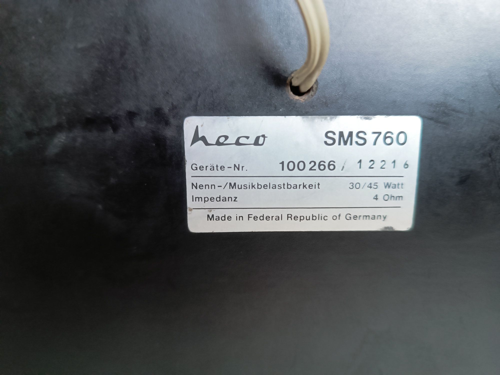 Kolumny monitory Heco SMS760 30/45W Oraz inne kolumny ze zdjęcia