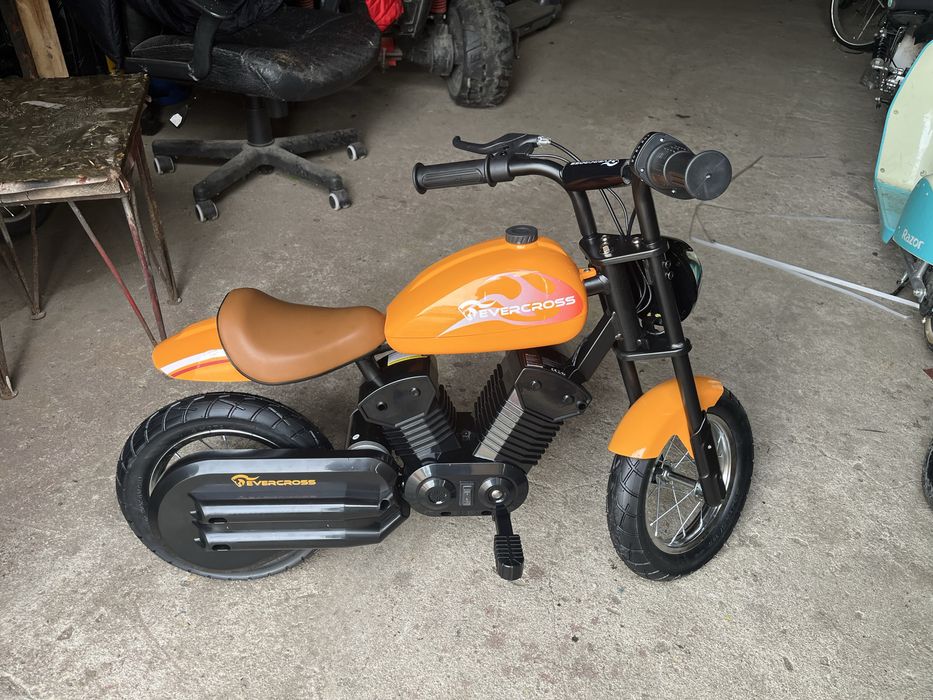 Motocykl elektryczny dla dzieci! Motor zamiast auto, samochód, pojazd