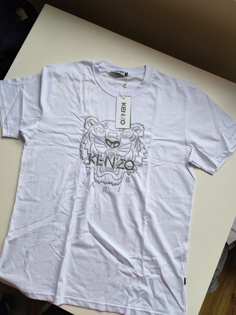 T-shirt męski KENZO nowy nowy haftowany wzór XL-XXL