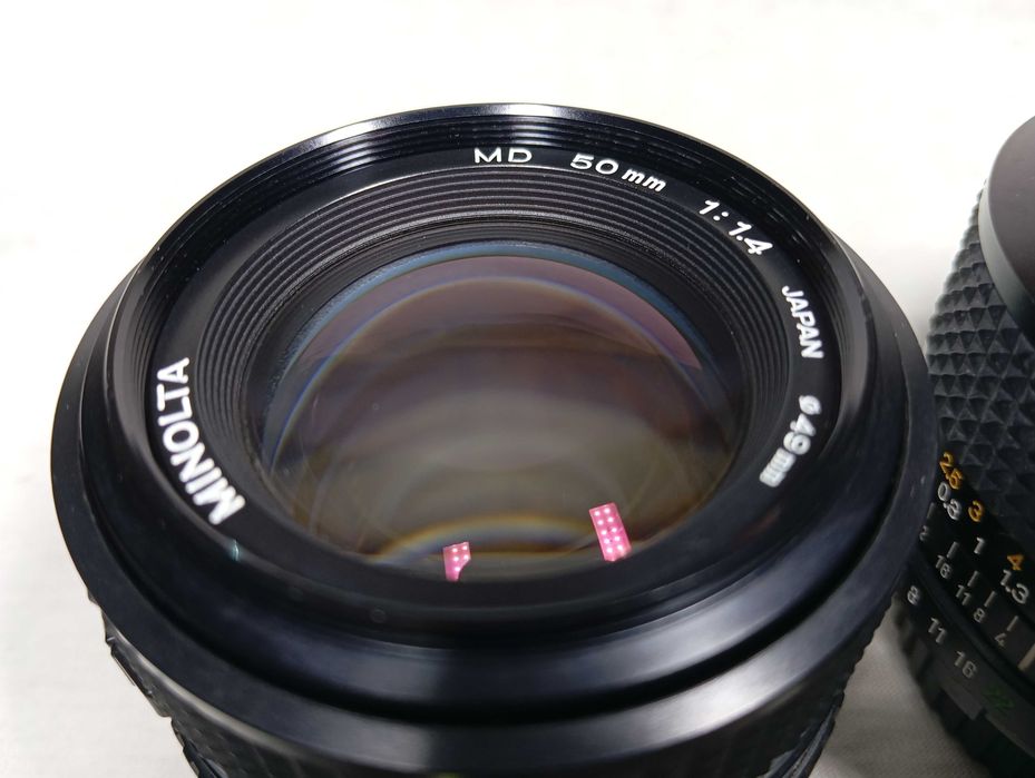 Minolta MD 50mm 1.4 новый (28mm 2.8)