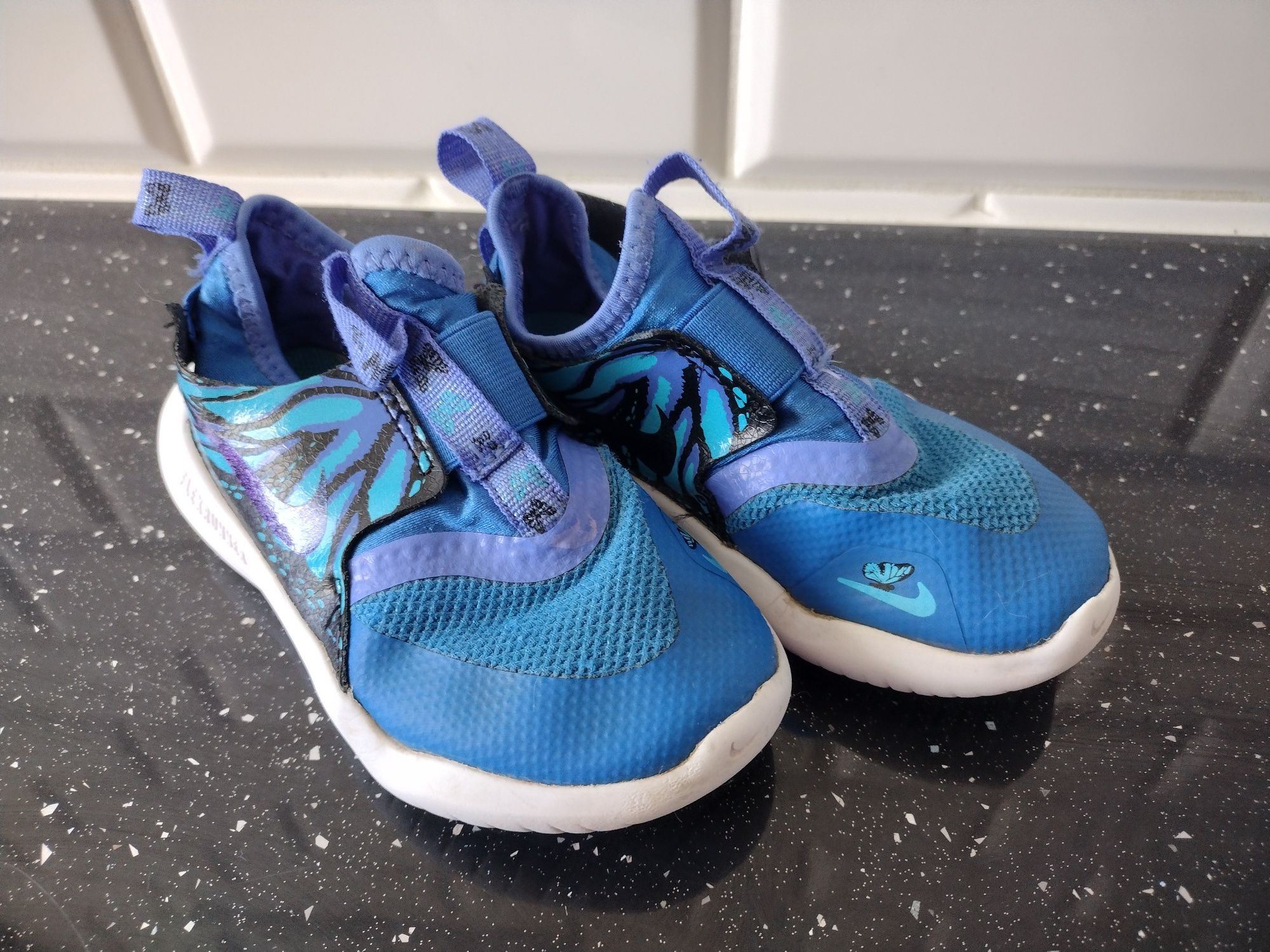 Nike Lekkie miękkie adidasy niebieskie