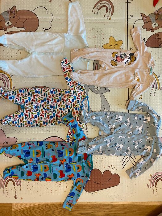 Paczka ubranek dla dziewczynki w rozmiarze 68