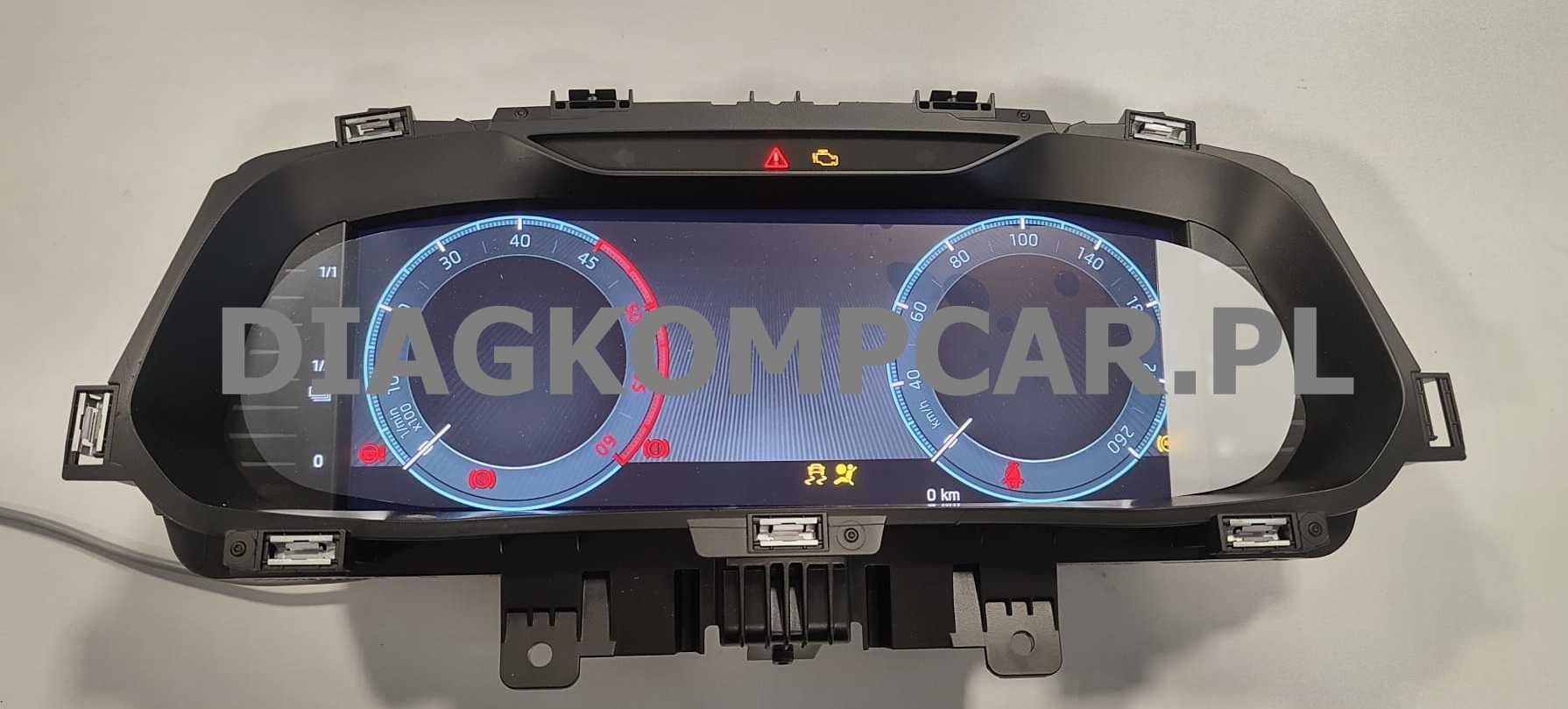 Licznik Zegary LCD Virtual Skoda Oktavia IV