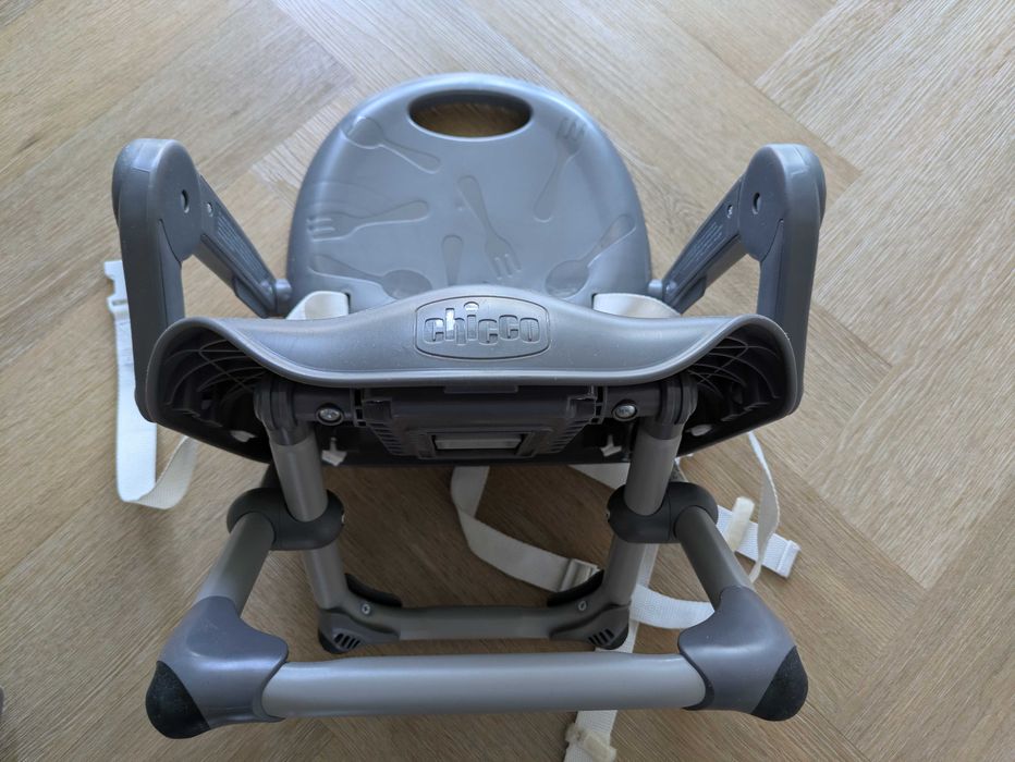 Chicco, Pocket Snack, turystyczne krzesełko do karmienia, Dark Grey