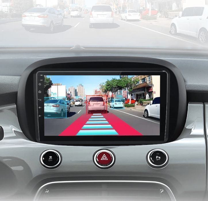 Radio do Fiat 500X 2014 - 2020, CarPlay, Android Auto, 4GB, 64GB