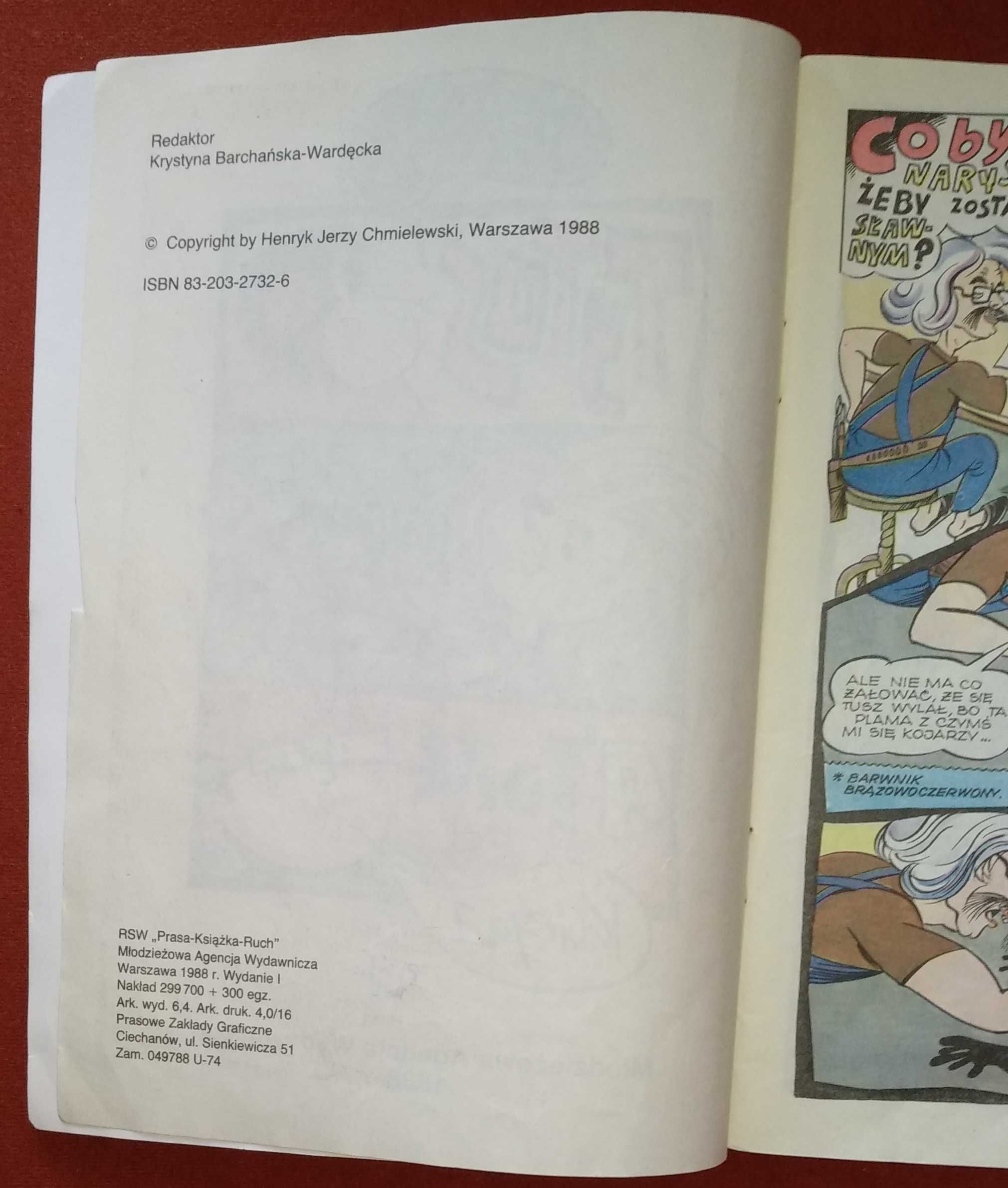 Tutus Księga I Wydanie I 1988