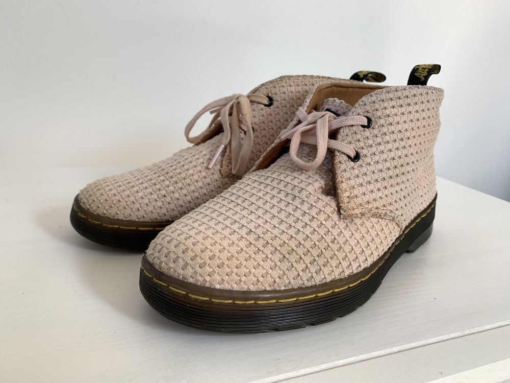 Buty półbuty botki dr Martens Daytona r.38 pudrowe wygodne