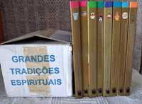 Grandes tradições espirituais - 8 livros novos na caixa original