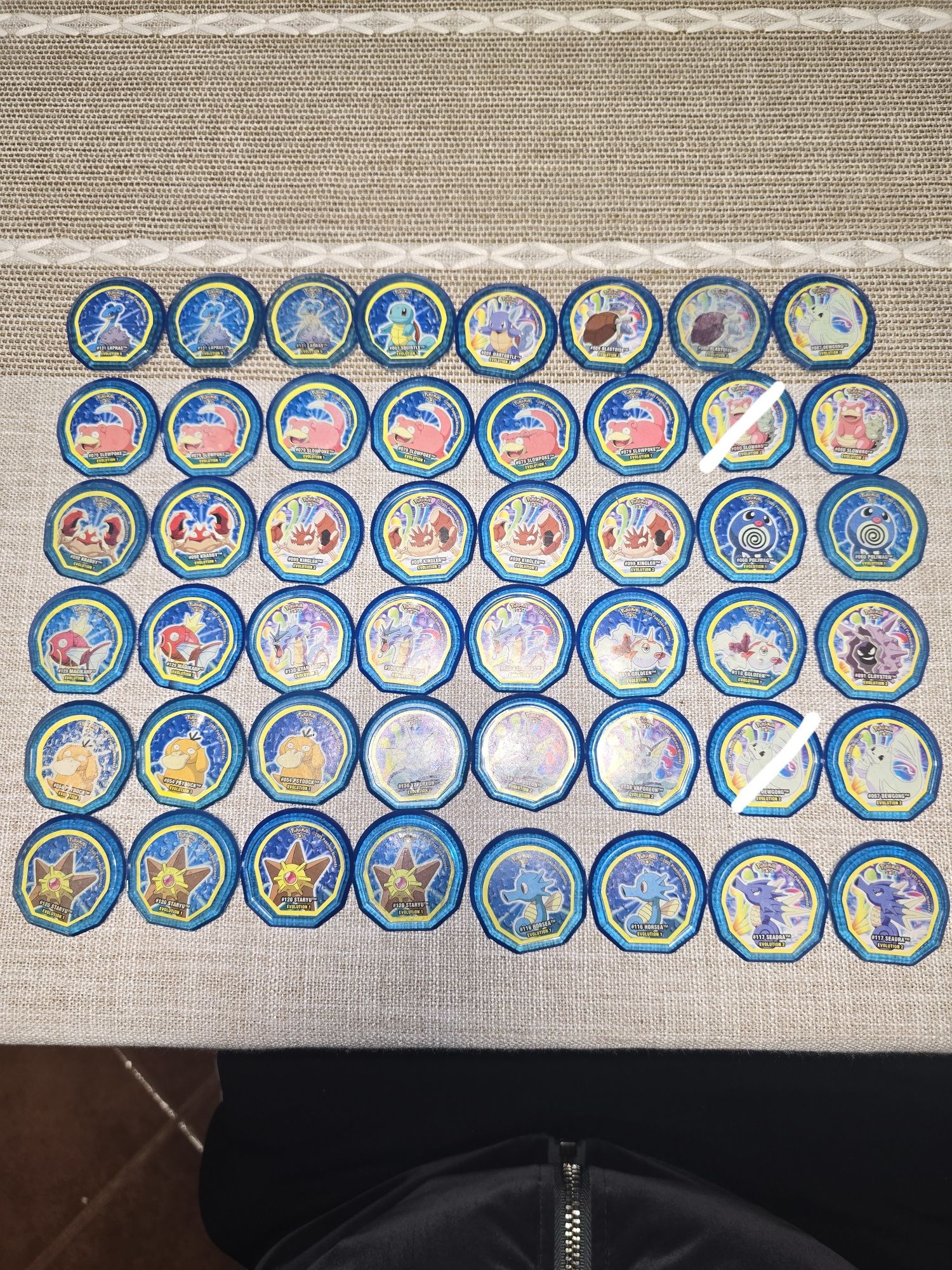 Tazos pokémon nox