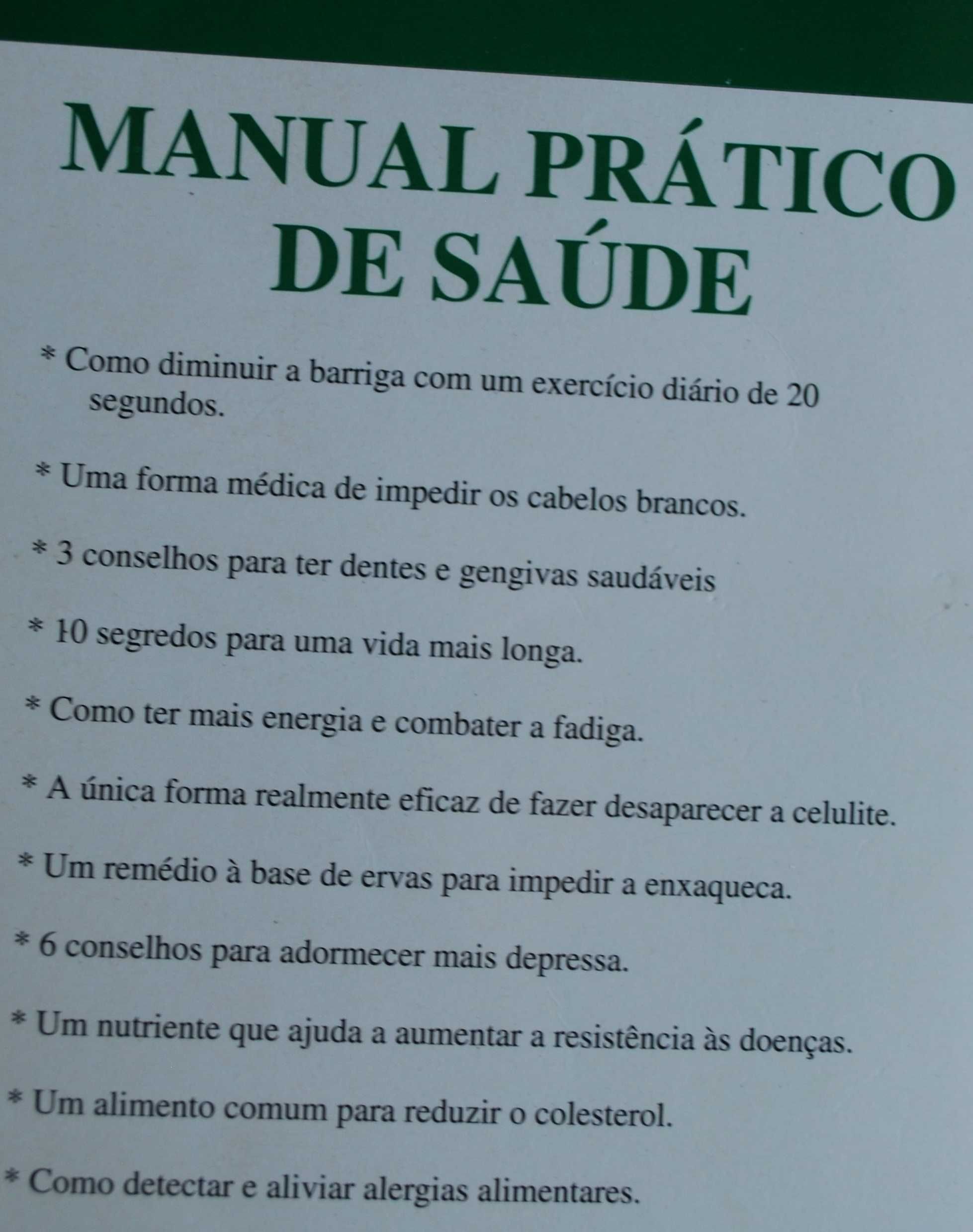 Manual Prático de Saúde (Resposta Imediatas de A a Z)