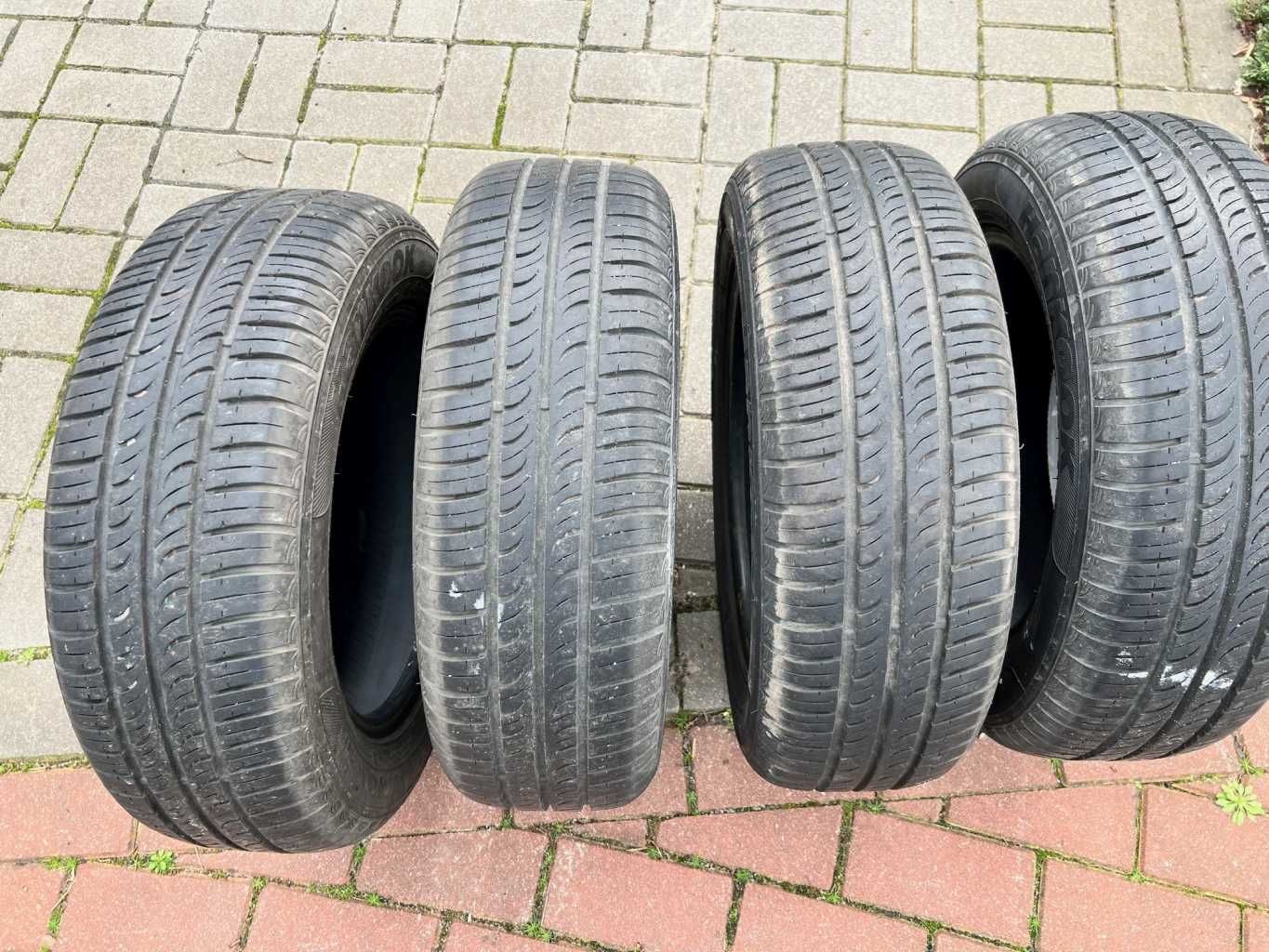 Dwa komplety! Opony letnie i zimowe 175/65 R14 - Fulda i Hankook