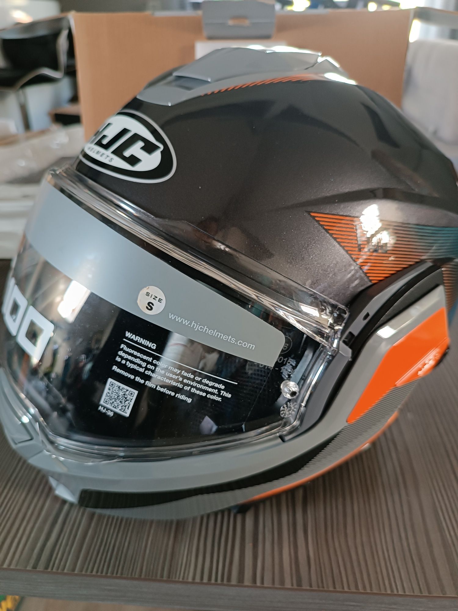 HJC kask motocyklowy modułowy i 100 rozmiar S
