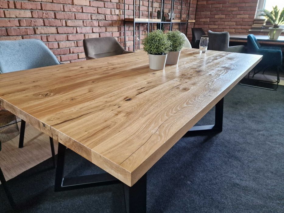 stół lity dąb 200x100 producent dostępny od ręki