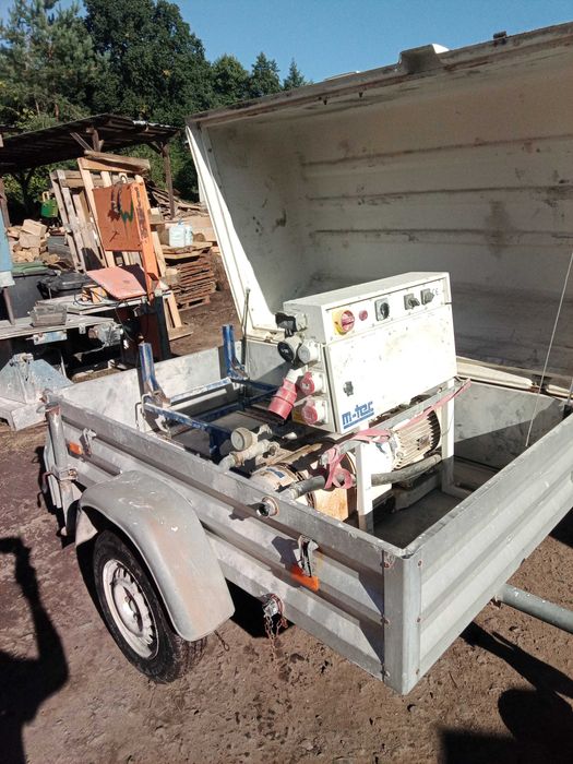 M-Tec PFT Silomat sama przyczepka z Niemiec dokumenty f VAT c brutto