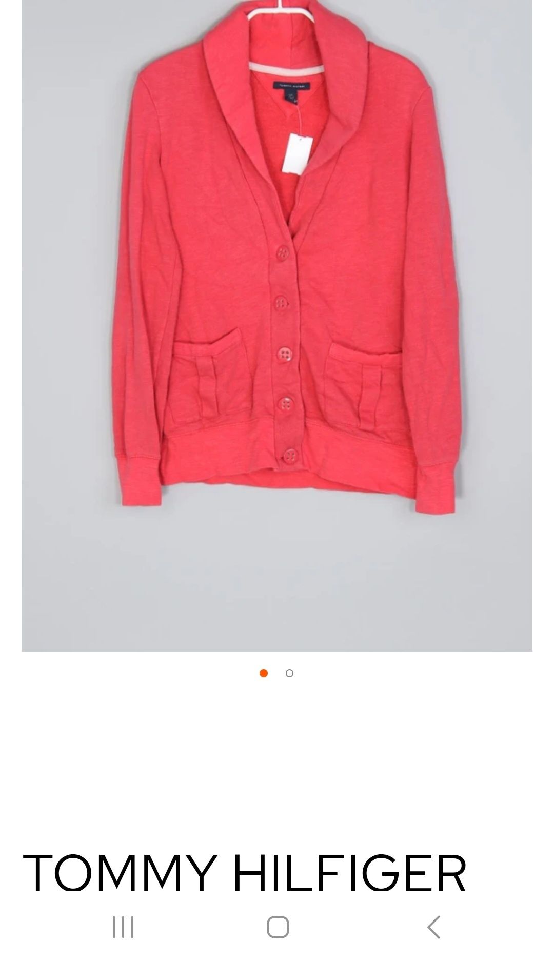 Tommy Hilfiger nowy kardigan sweter rozmiar S