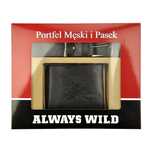 zestaw upominkowy portfel i pasek always wild