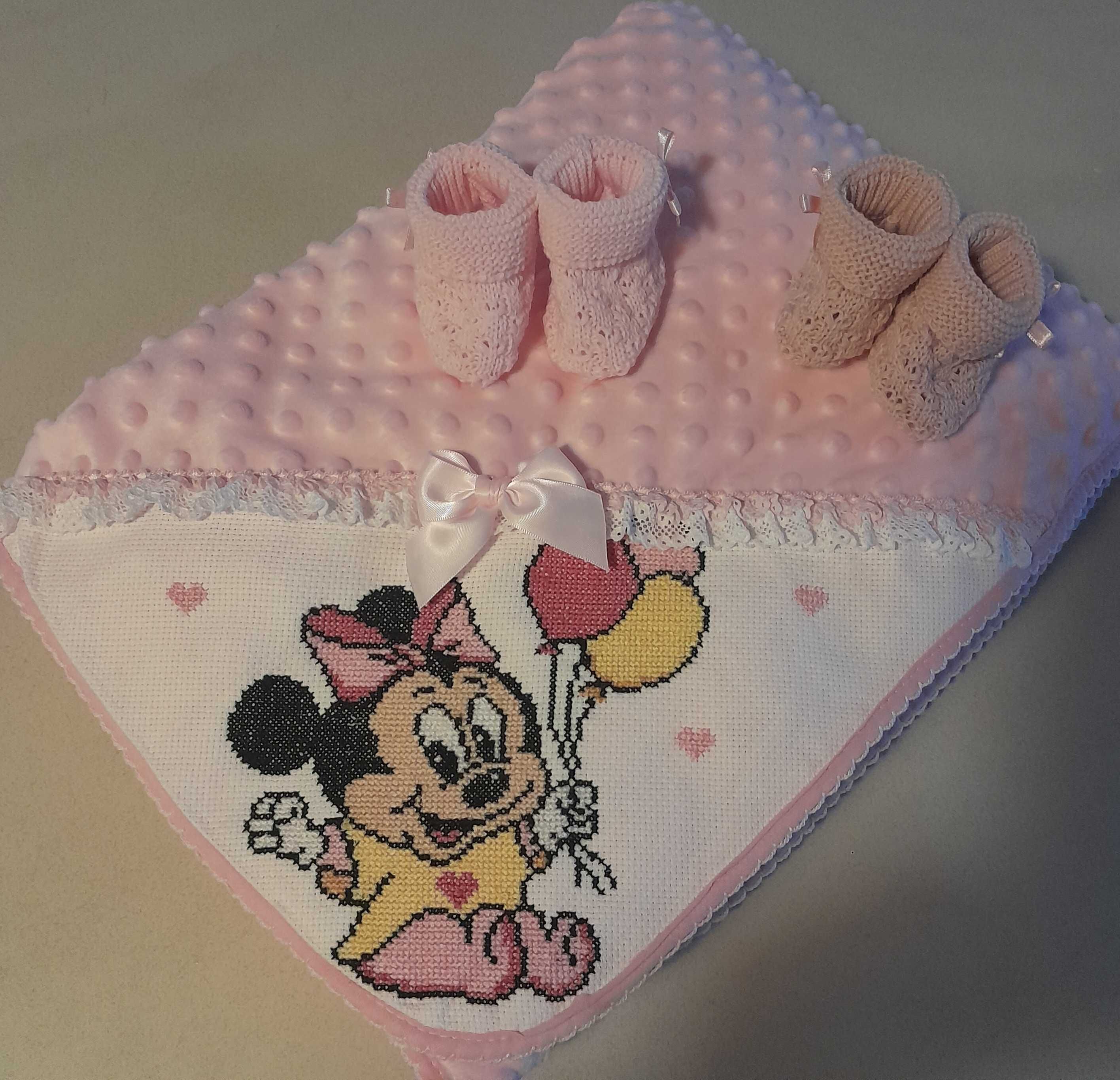 Conjunto babete e fralda