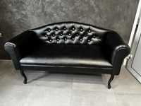 Skórzana sofa glamour