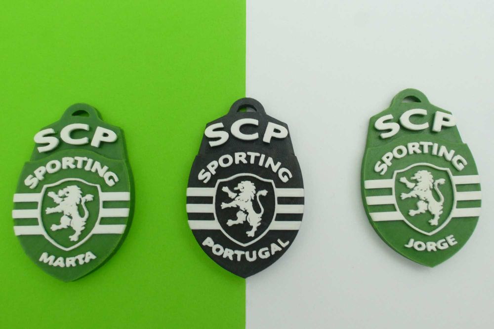 Porta Chaves Sporting Personalizado Com Nome