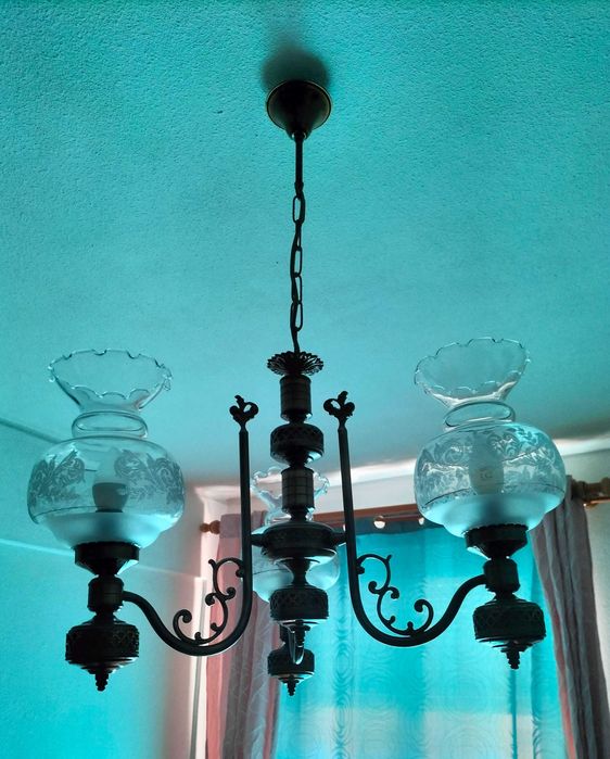 Candeeiro de teto 3 lampadas