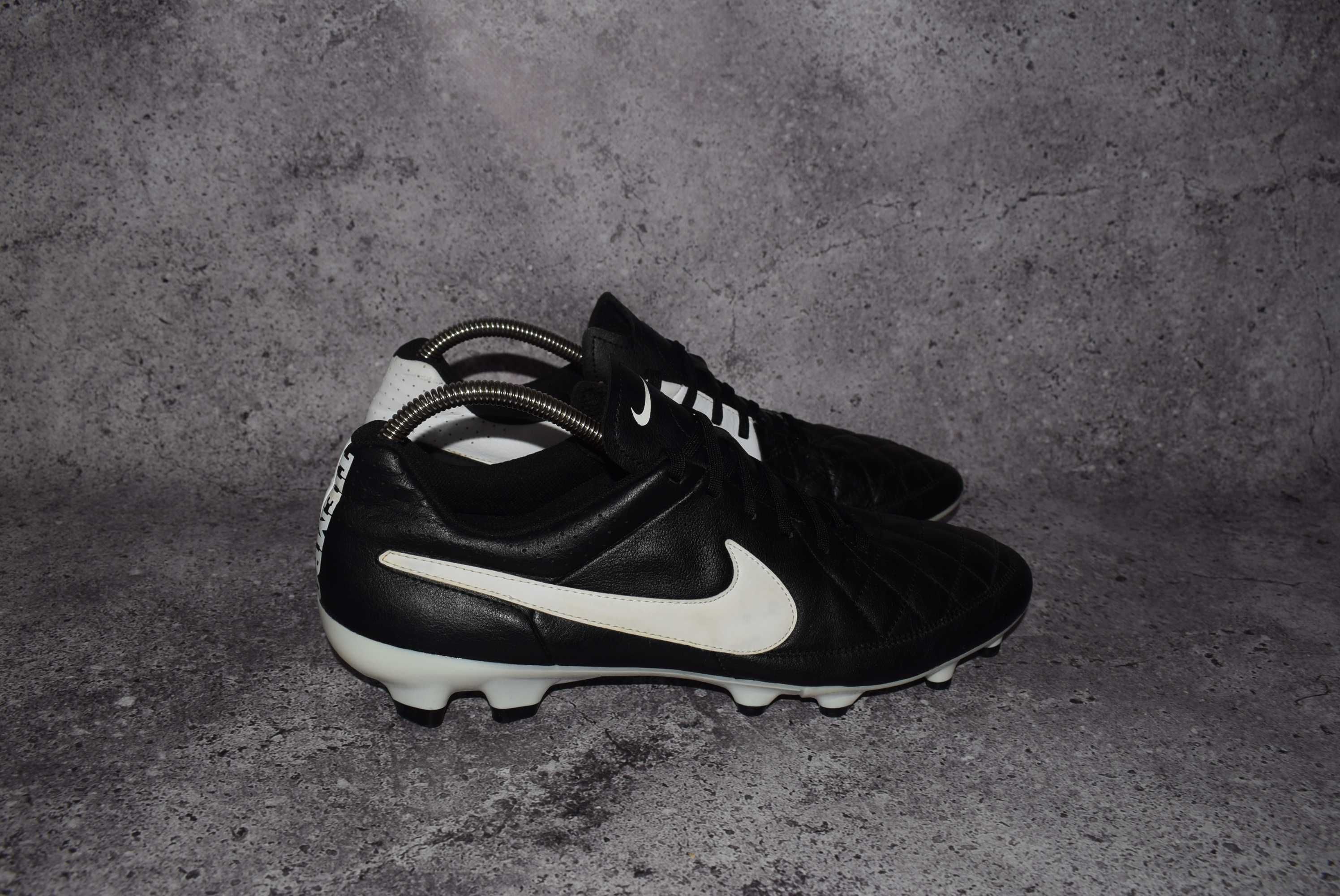 Nike Tiempo Genio FG (Футбольные Кожаные Копы Бутсы Найк Тьемпо )