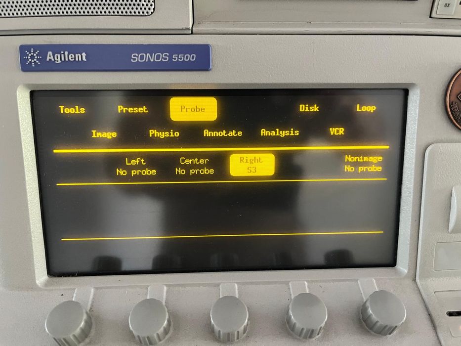USG Philips Sonos 5500 głowica sektorowa s3