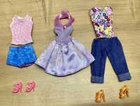 Ubranka dla Barbie + buty Zestaw