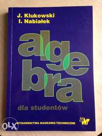 Algebra dla Studentów, Klukowski, Nabiałek + okładka