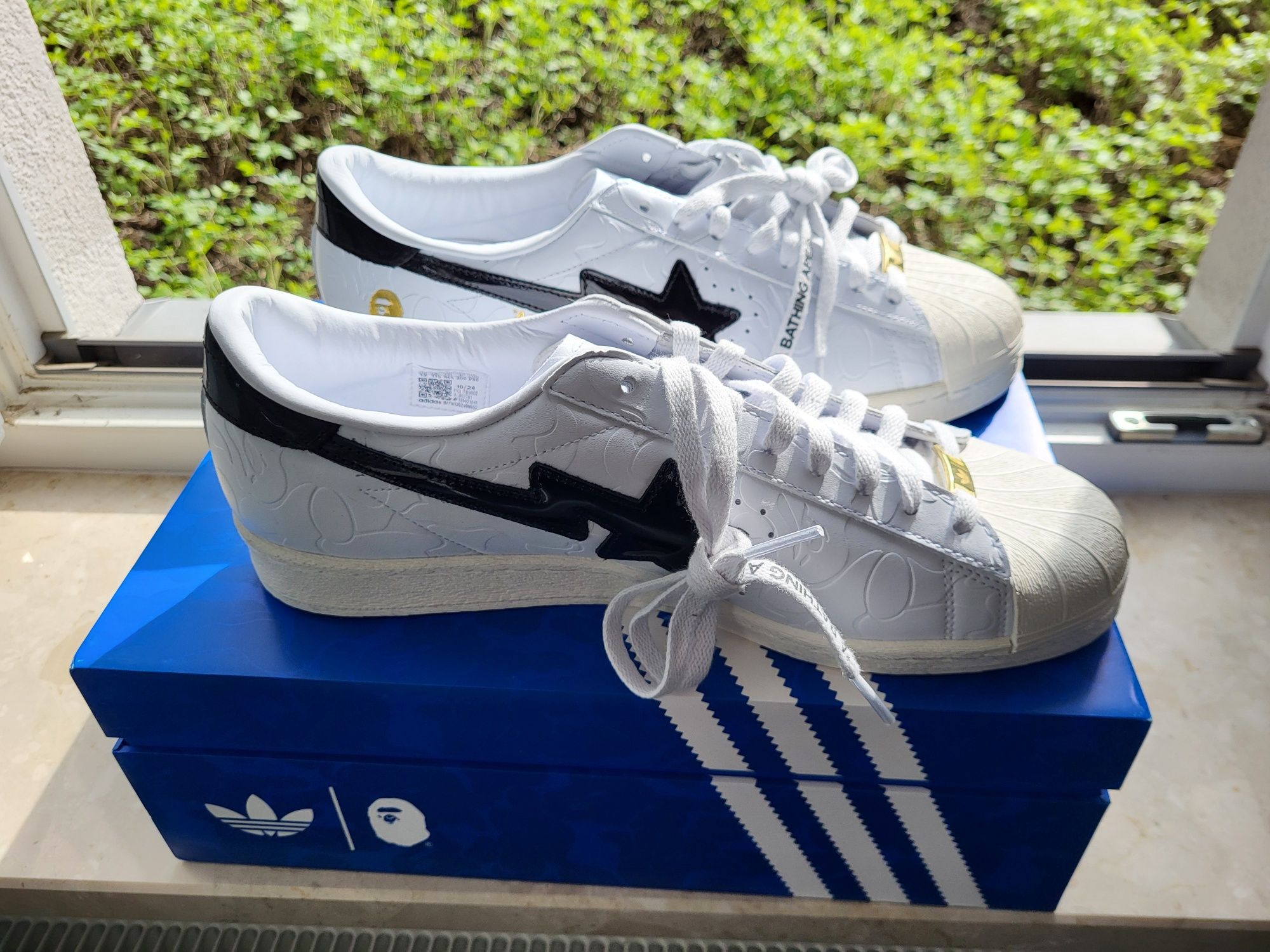 Adidas superstar x bape
