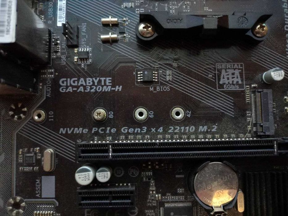 [СБОРКА] Gigabyte GA-A320M-H + Ryzen 3 PRO 2100GE