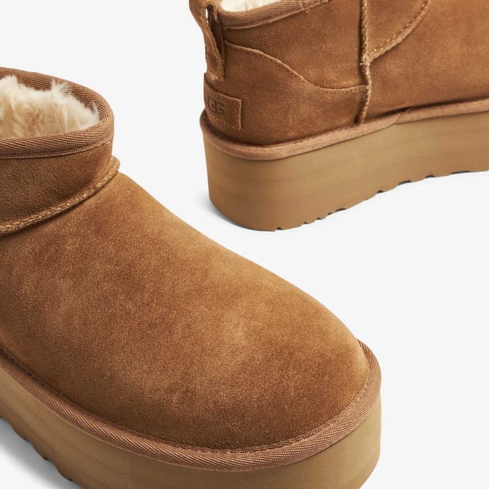 ОРИГІНАЛ UGG Classic Ultra Mini Platform 1135092-CHE ботинки угги УГГ