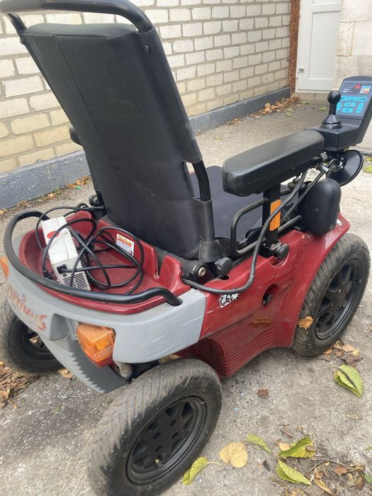 Візок потужний 4 колісний електричний