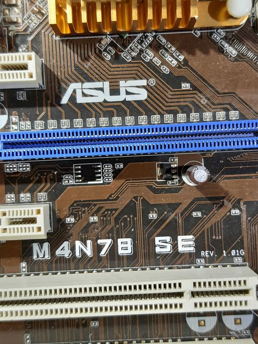 Комплект материнская плата Asus M4N78 SE (Socket AM2, АМ2+, АМ3)