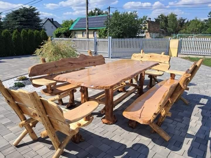 Huśtawki i meble ogrodowe