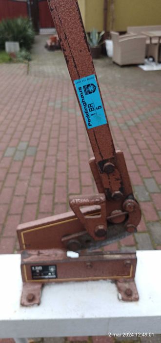 Peddinghaus nożyce dźwigniowe do blach 1 BR-4