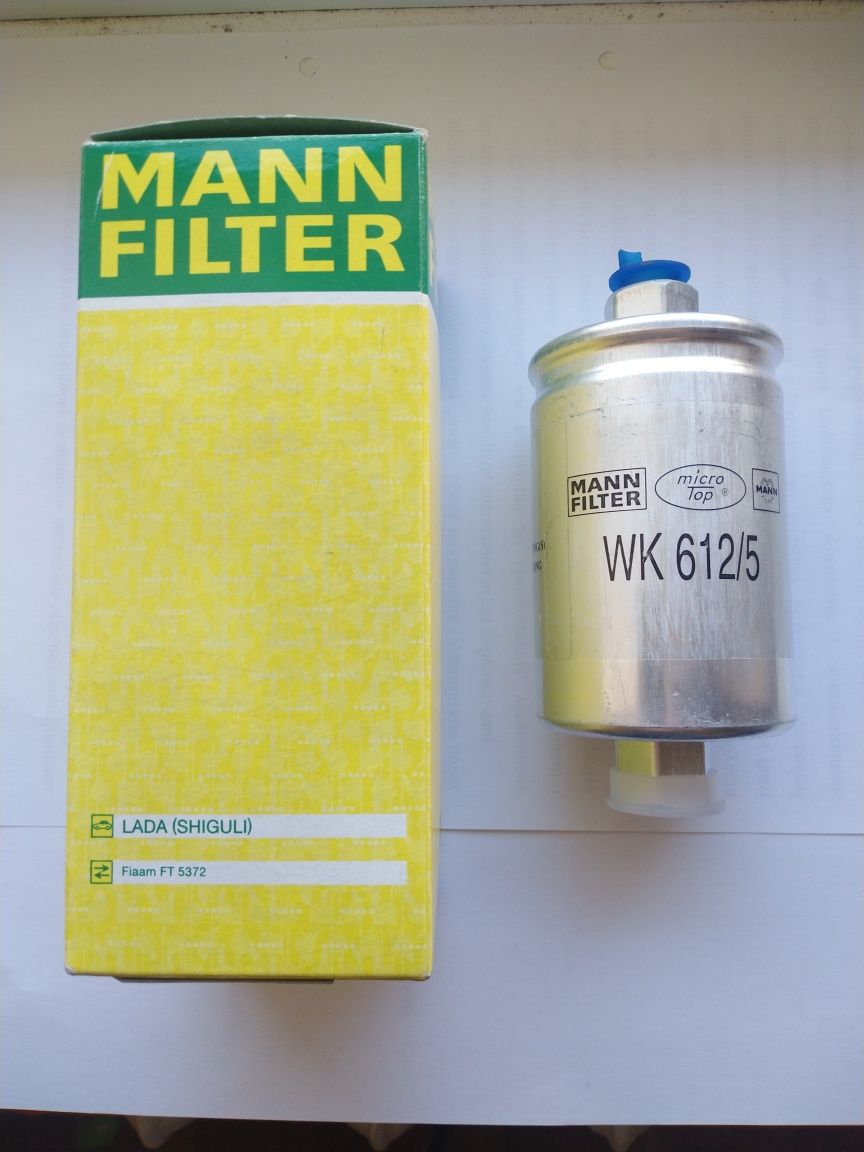 Топливный фильтр ВАЗ, MANN-FILTER WK 612/5