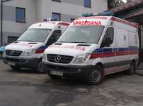 Mercedes Sprinter 906 karetka, ambulans, 2012, AMZ, transport medyczny