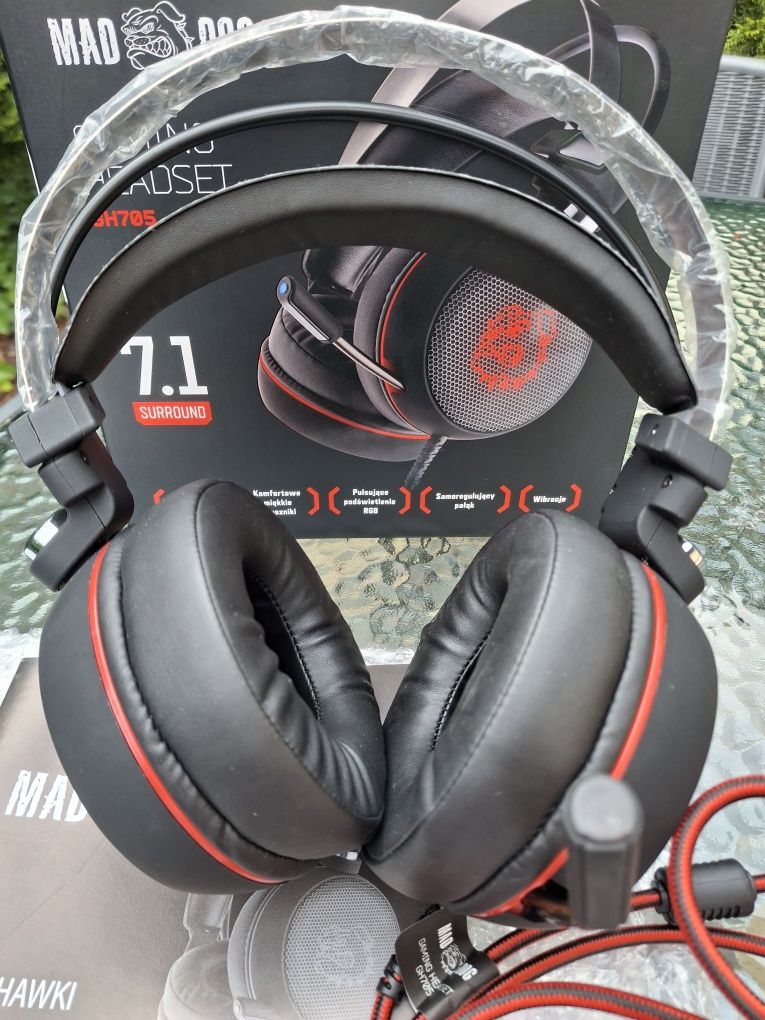 Słuchawki Gaming Headset GH 705 7.1 surround MAD DOG