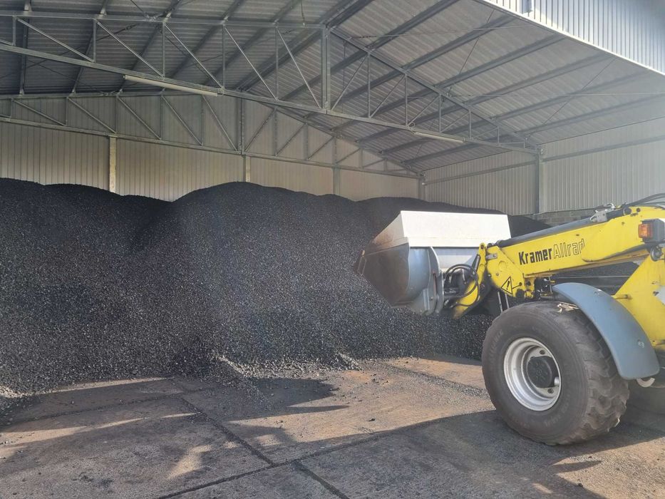 Ekogroszek Węgiel Pakowany 25kg Transport Winda HDS