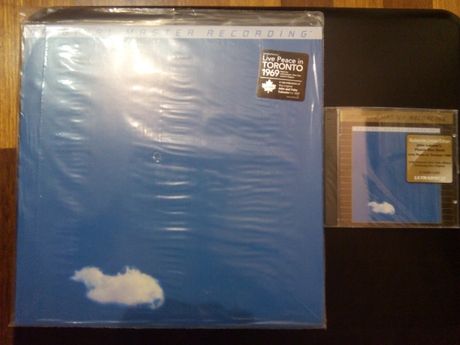 The Plastic Ono Band ‎– Live Peace In Toronto 1969+ CD,24kt Gold Plate