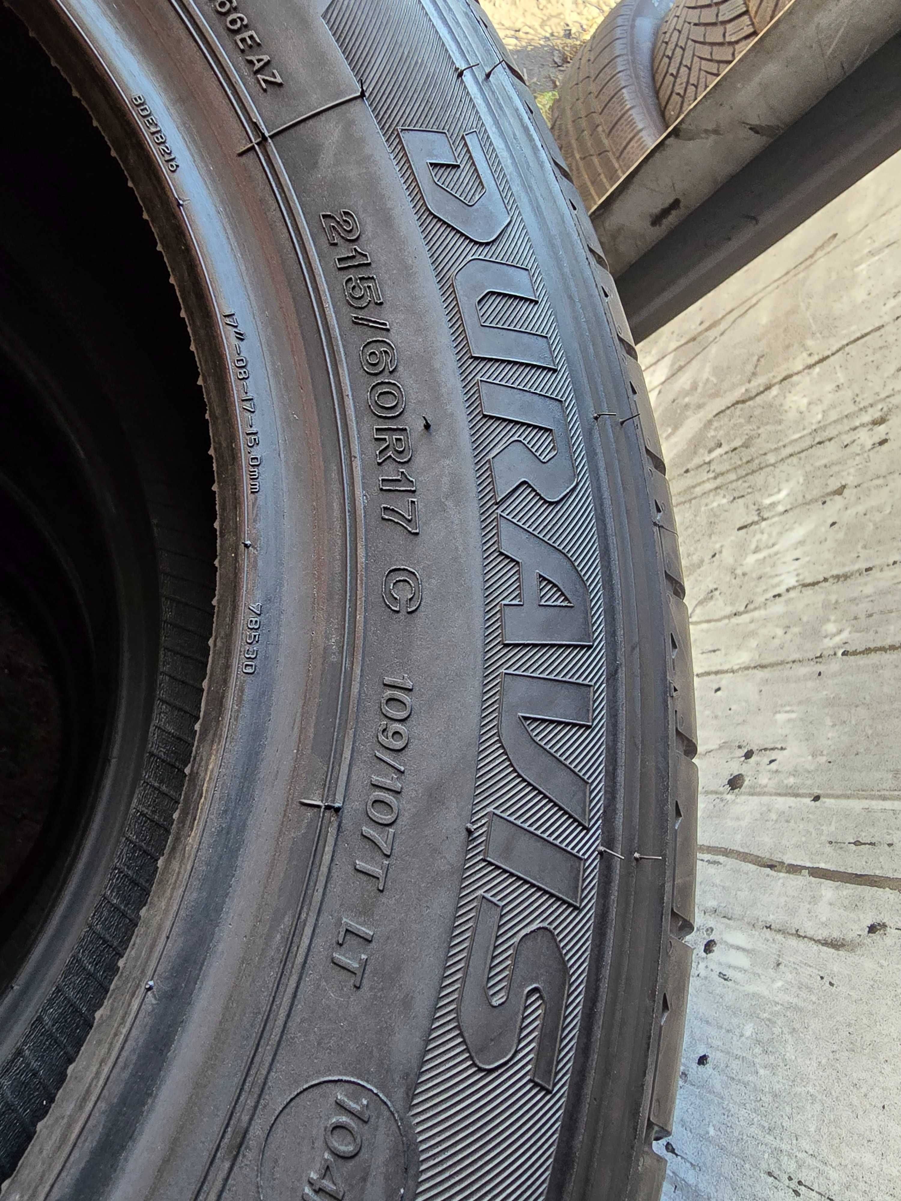Sprzedam 4 opony 215/60 17" C Bridgestone letnie 2021r