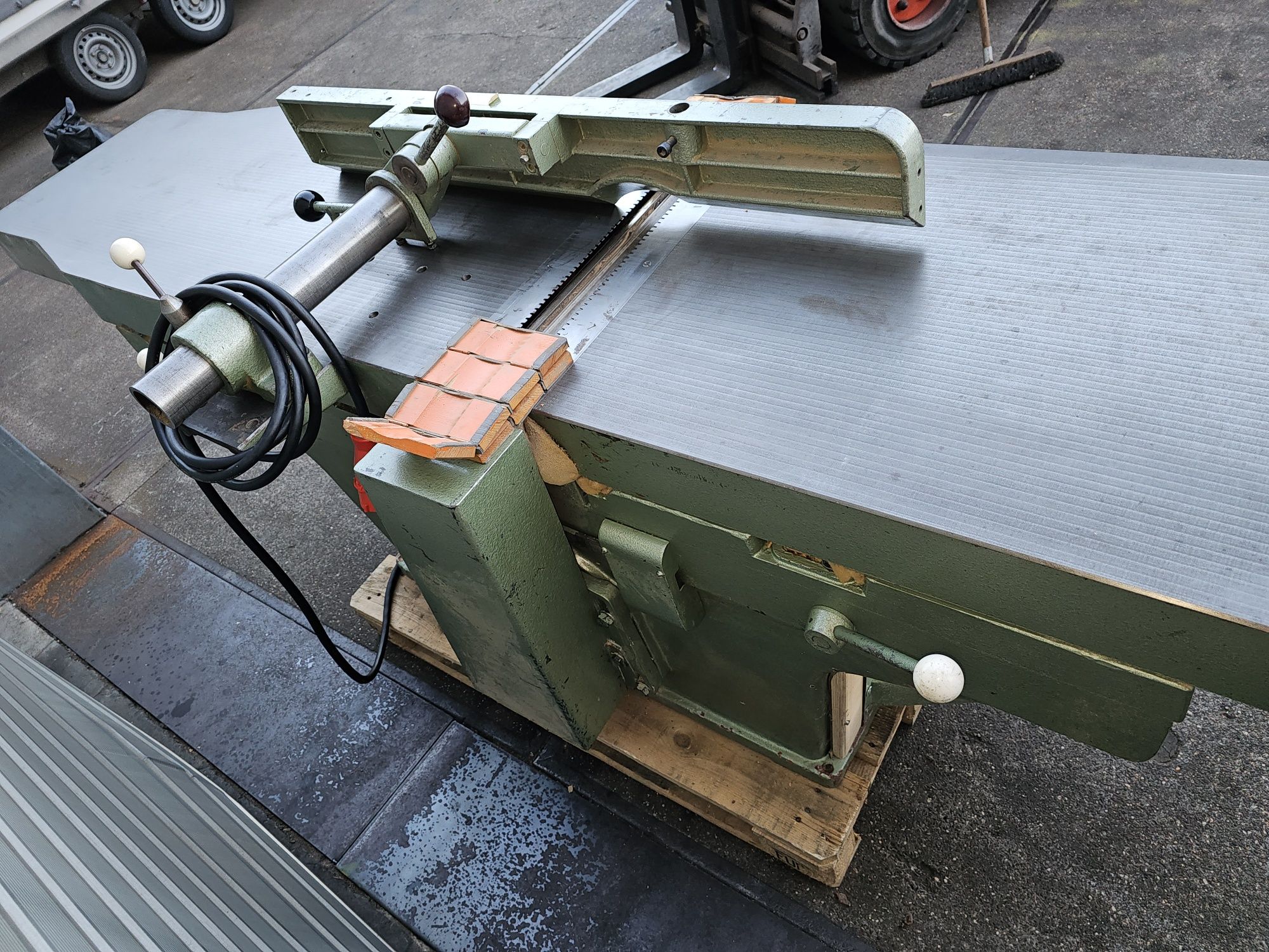 Wyrówniarka klein-sohne 510mm  stoły 2840mm 4noze no scm martin 2840