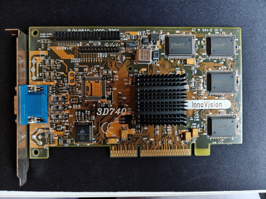Karta graficzna AGP InnoVision 3D740 (i740)