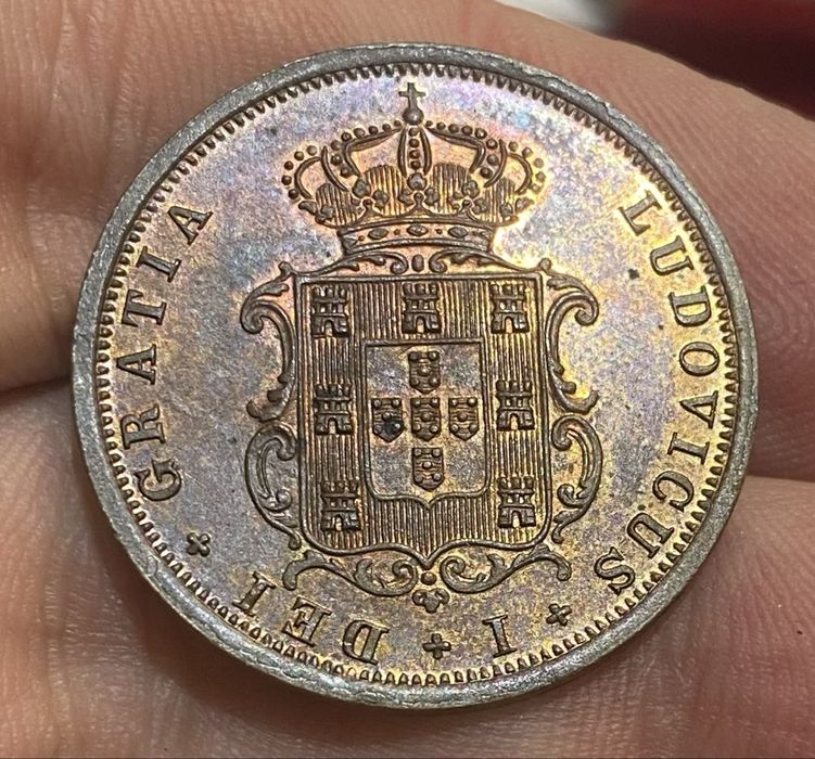 Moeda V Reis D LUIS I - 1874