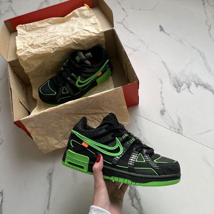 ЛІМІТОВАНА КОЛЕКЦІЯ‼️Кросівки Nike Air Rubber Dunk Off-White / ПРЕМІУМ