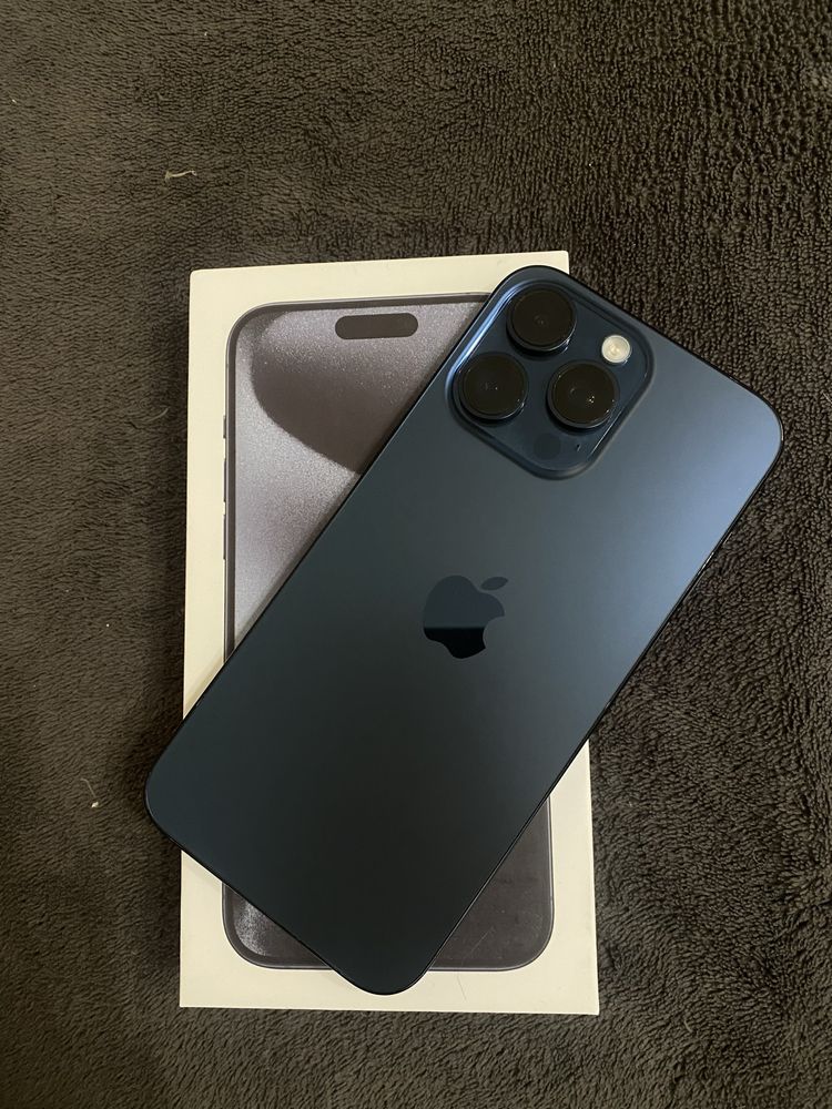 iPhone 15 Pro Max Blue Titanium 256