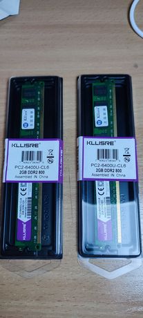 Kllisre Slim DDR2 2Gb 800MHz CL6 PC2-6400U-CL6